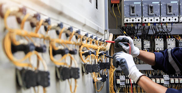 Professional Electrician technician working in Black Creek, WI